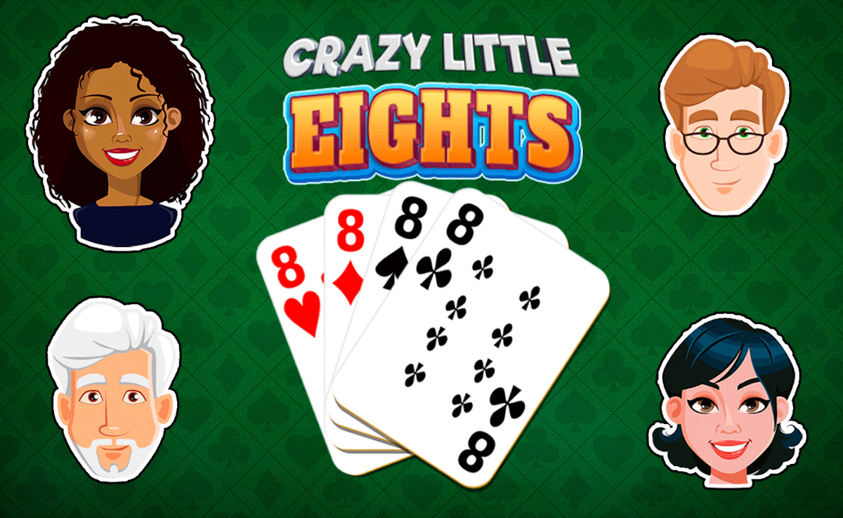Play Crazy Little Eights — free online Board game