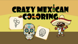 Crazy Mexican Coloring Book game cover