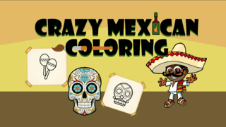 Crazy Mexican Coloring Book