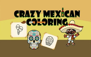 Crazy Mexican Coloring Book game cover