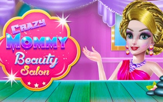 Crazy Mommy Beauty Salon game cover