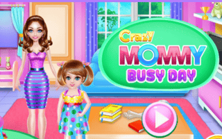 Crazy Mommy Busy Day game cover