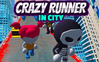 Crazy Runner In City game cover