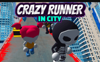 Crazy Runner In City game cover