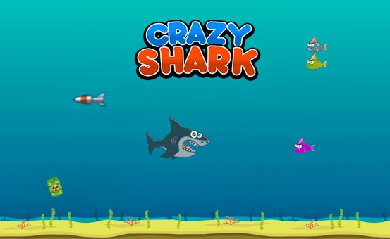 Crazy Shark 🕹️ Play Now on GamePix