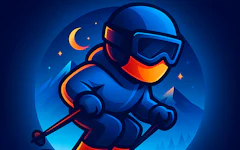 Crazy Snow Skier Platformer
