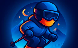 Crazy Snow Skier Platformer