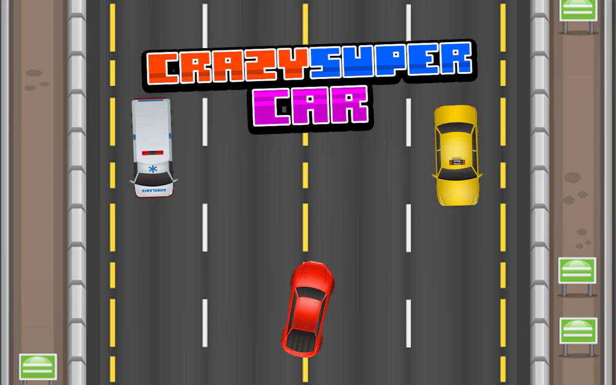 Play Crazy Super Car — free online Racing game