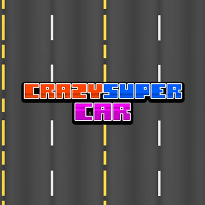 Crazy Super Car By Gamepix