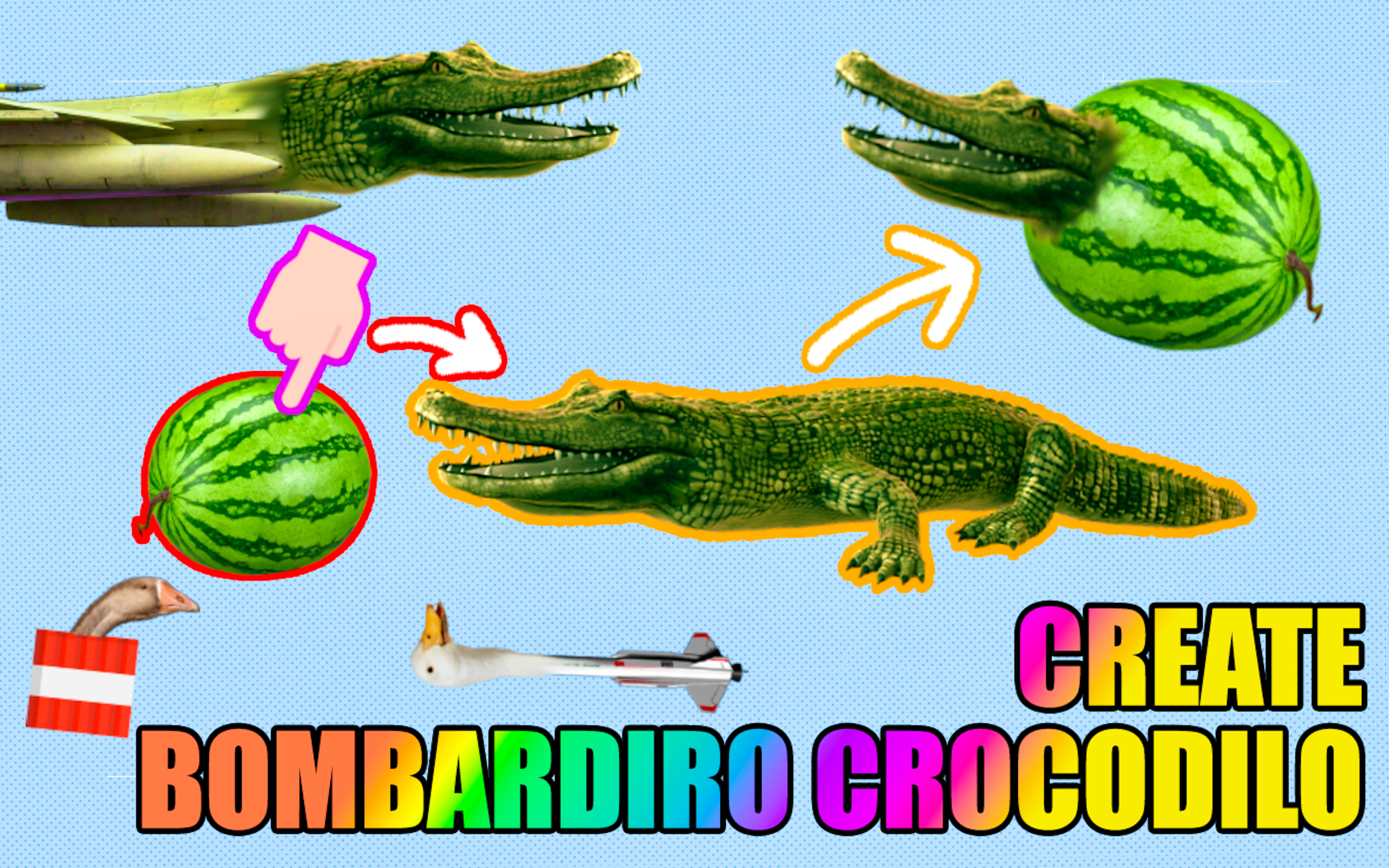 Create Bombardiro Crocodilo