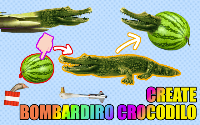Create Bombardiro Crocodilo