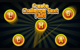 Create Challenge Text Fast game cover