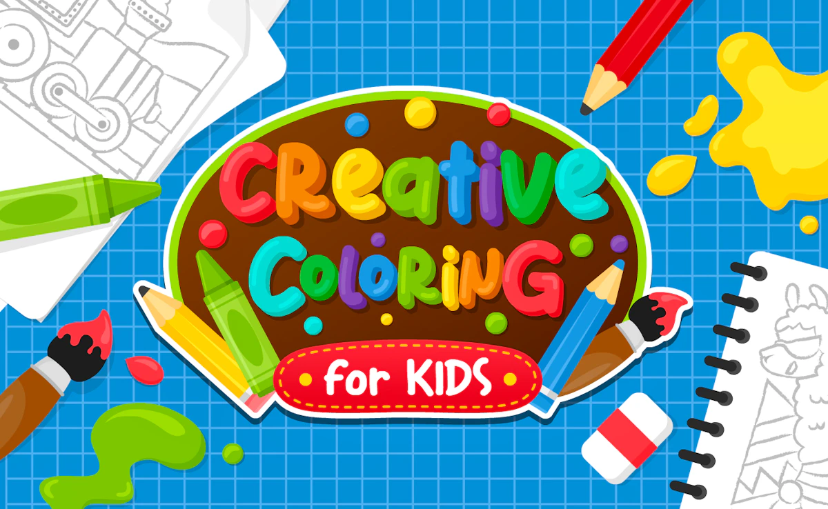 Play Creative Coloring — free online Kids game