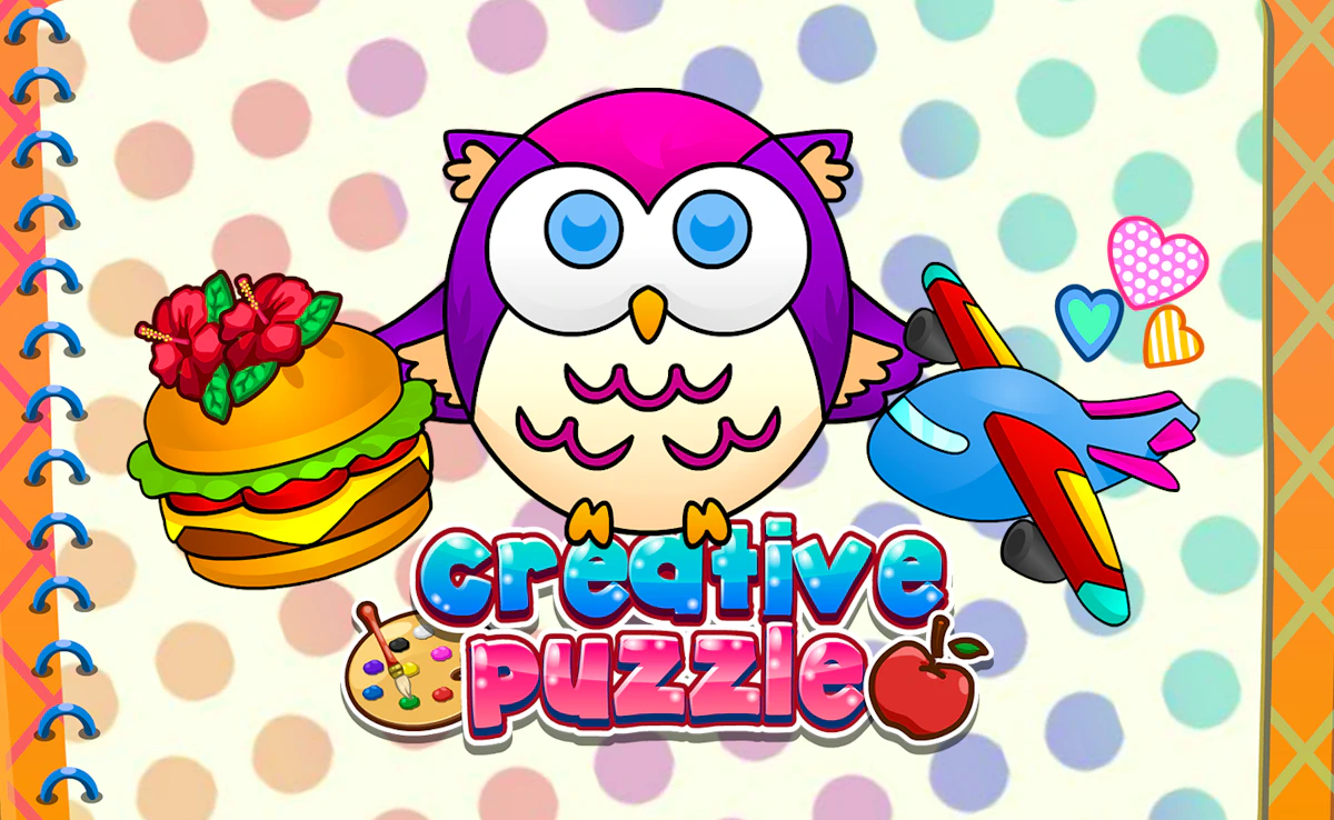 Play Creative Puzzle — free online Kids game