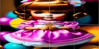 Creepy Doll Photo Block Blitz thumbnail