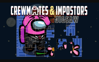 Crewmates And Impostors Jigsaw game cover