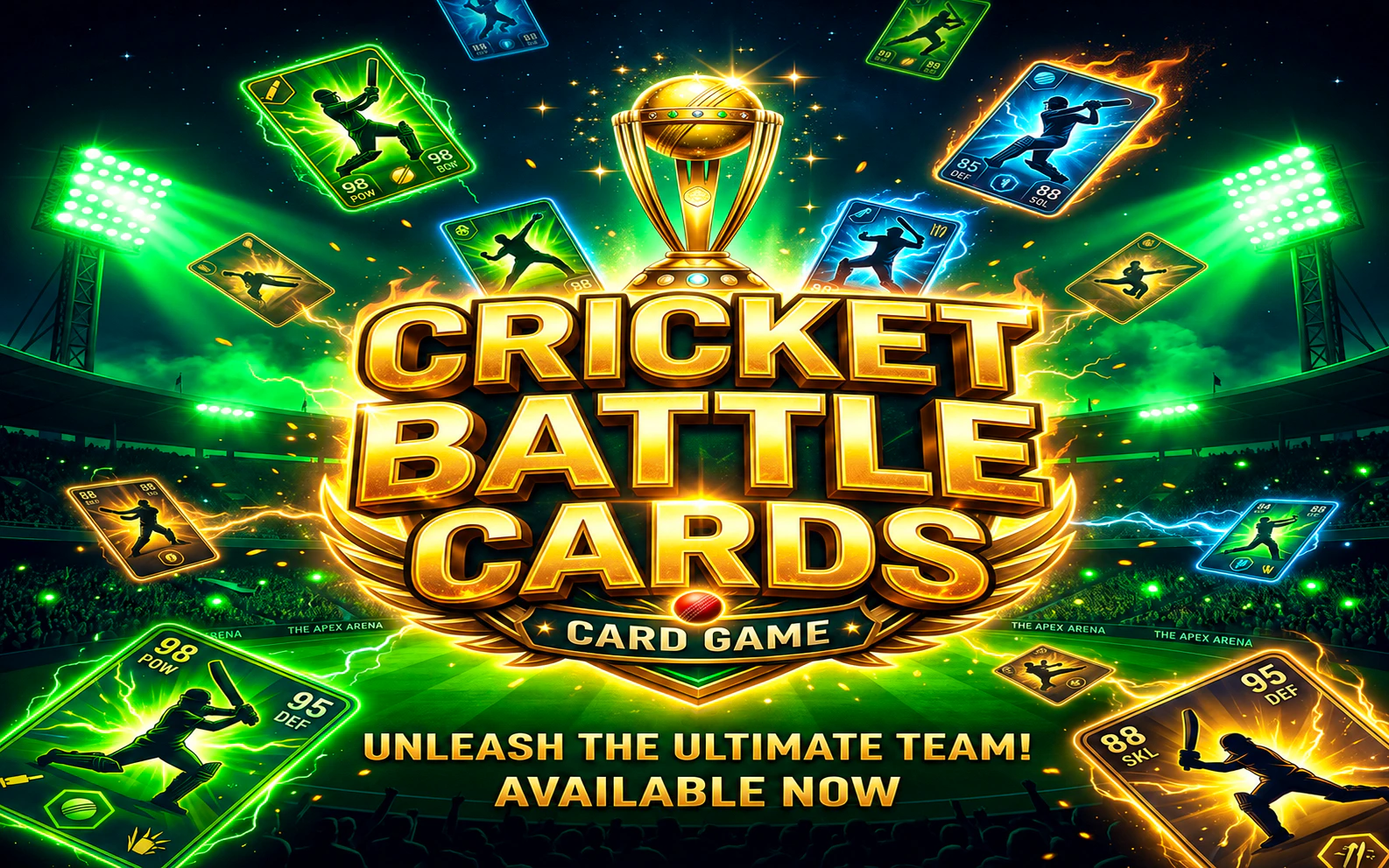 Cricket Battle Cards