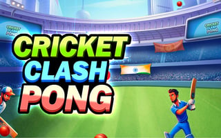 Cricket Clash Pong game cover