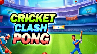 Cricket Clash Pong game cover