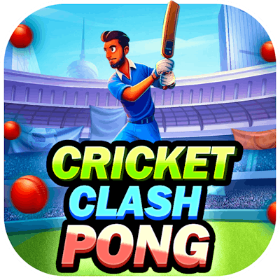 Cricket Clash Pong By Gamepix