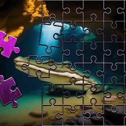 Juega gratis a Crocodile Jigsaw Perfect Slide Puzzle