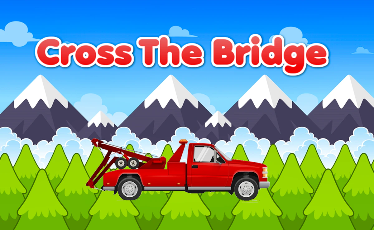 Play Cross the Bridge — free online Skill game