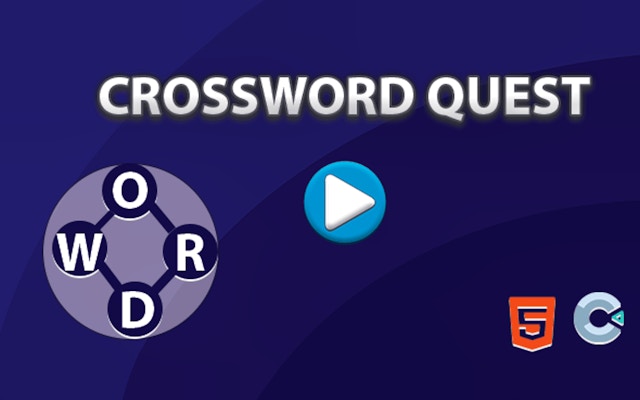 Crossword Quest 3D game