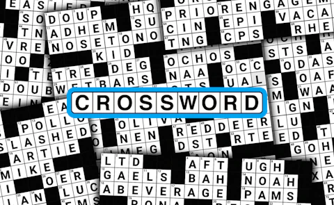 Crossword game artwork