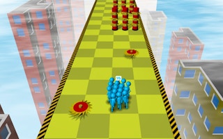 Crowd Run 3d game cover