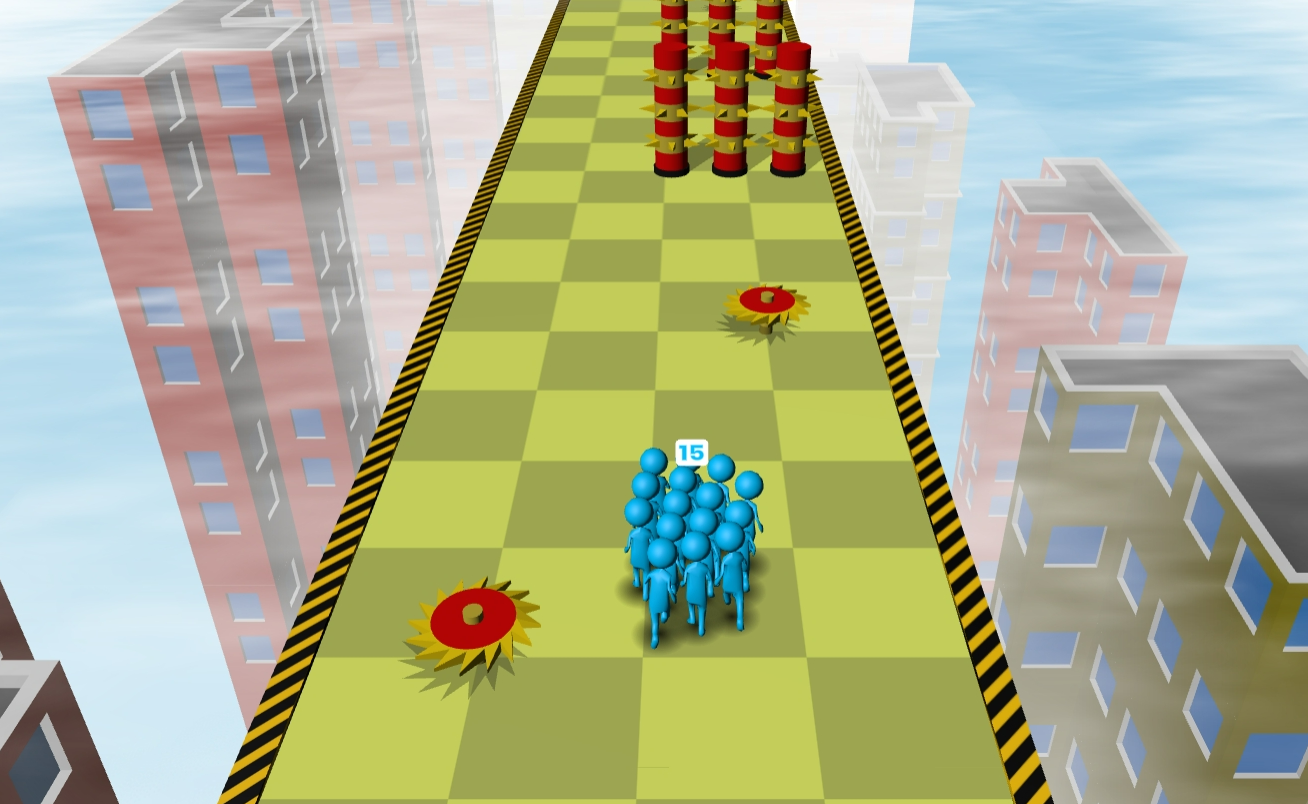 CROWD RUN 3D jogo online no