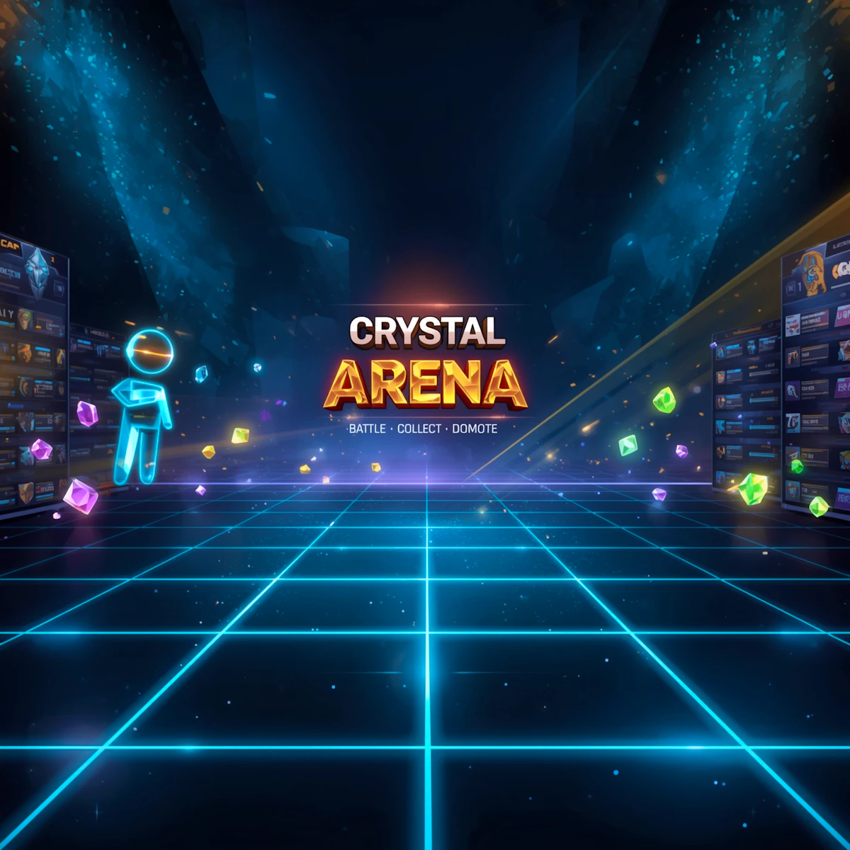 Play Crystal Arena IO — free online .io game