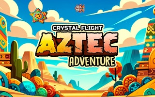 Crystal Flight Aztec Adventure game cover