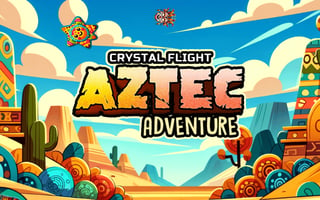 Crystal Flight Aztec Adventure game cover
