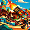 Crystal Flight Aztec Adventure - Play Free Best casual Online Game on JangoGames.com