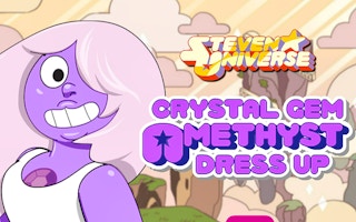 Crystal Gem Amethyst Dress Up game cover