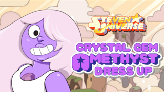 Crystal Gem Amethyst Dress Up game cover