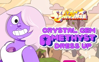 Crystal Gem Amethyst Dress Up game cover