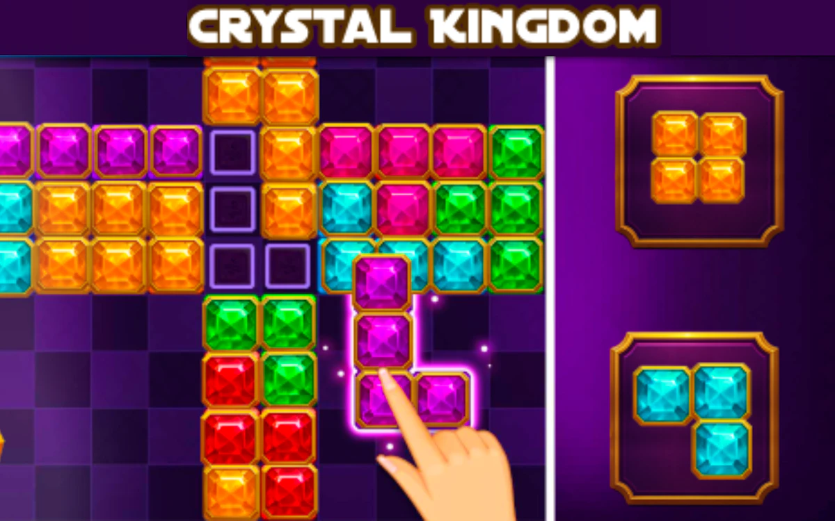 Play Crystal Kingdom — free online Block game
