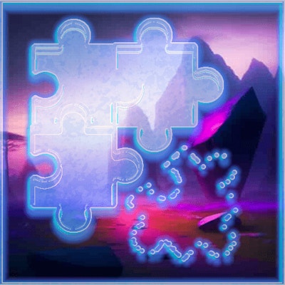 Crystals Sliding Image Adventure By Gamepix
