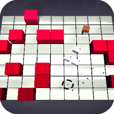 Cube Zombie Shooter By Gamepix