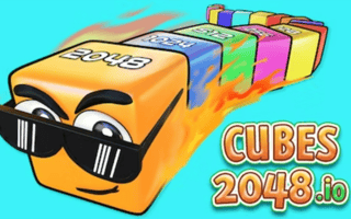 Cubes 2048 .io game cover