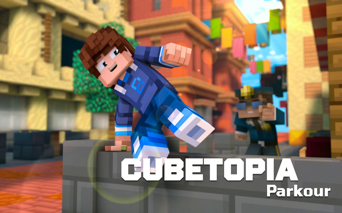 Play Cubetopia Parkour — free online Parkour game