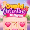 Cupid Valentine Tic Tac Toe banner