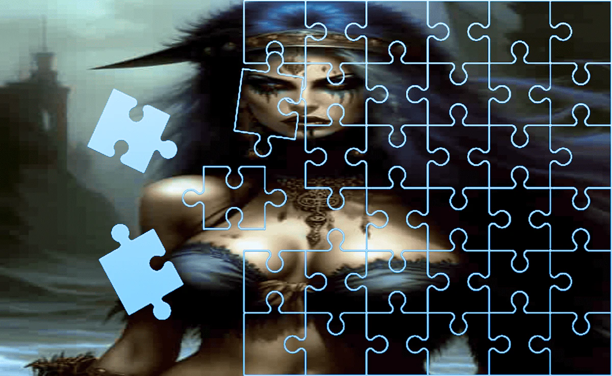 Play Curses Slide Puzzle — free online Jigsaw Puzzles game