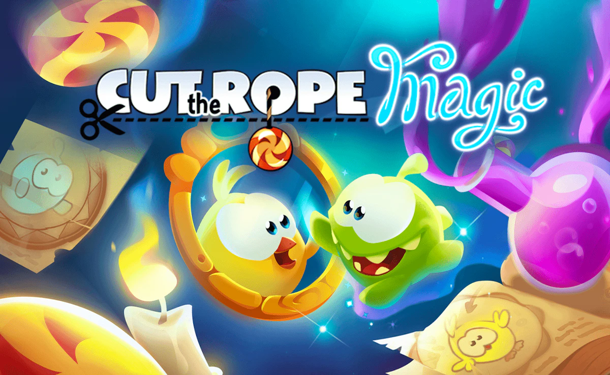 Play Cut the Rope: Magic — free online Casual game