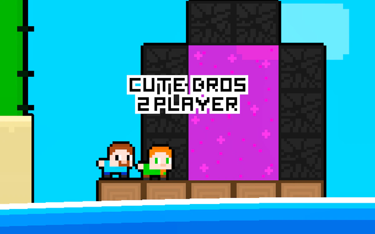 Play Cute Bros 2 Player — free online Two Player game