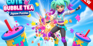 Cute Bubble Tea Jigsaw Puzzles thumbnail