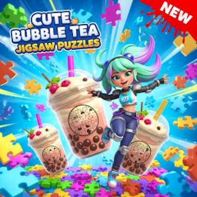 Cute Bubble Tea Jigsaw Puzzles By Gamepix