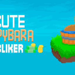 Cute Capybara Clicker Online action Games on taptohit.com