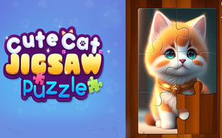 Cute Cat Jigsaw Puzzle game cover